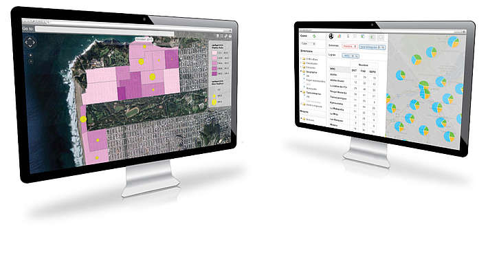 Spatialytics viewer et olap